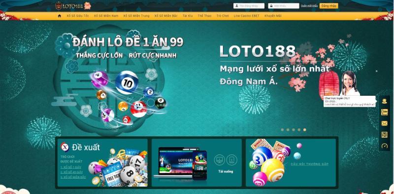 Lý do nên chọn tham gia Loto188